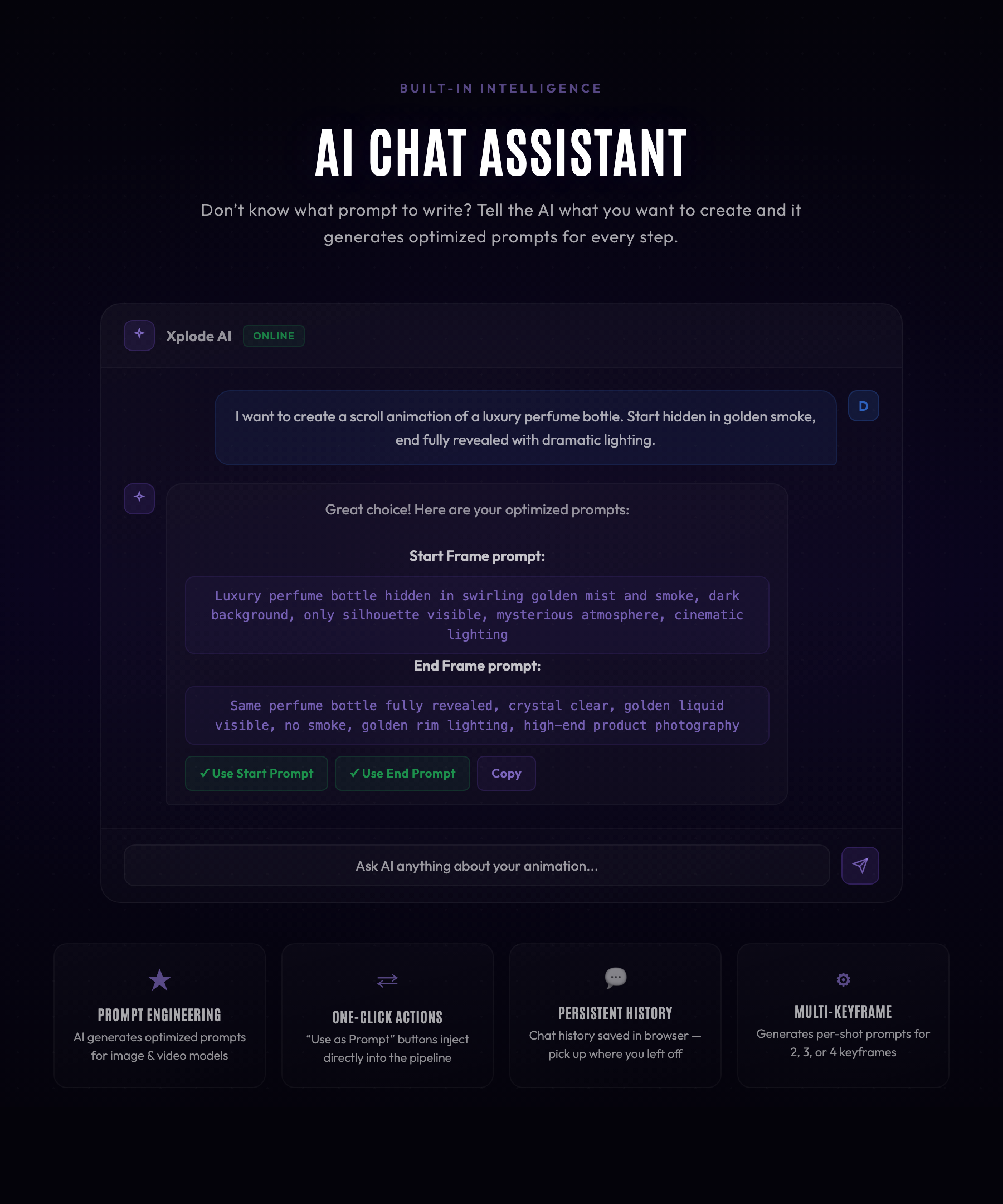 Xplode Motion - Scroll-Driven Frame Animation Plugin for WordPress